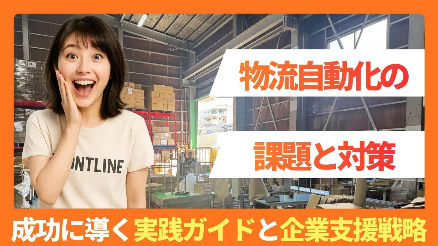 物流自動化の課題と対策|成功に導く実践ガイドと企業支援戦略