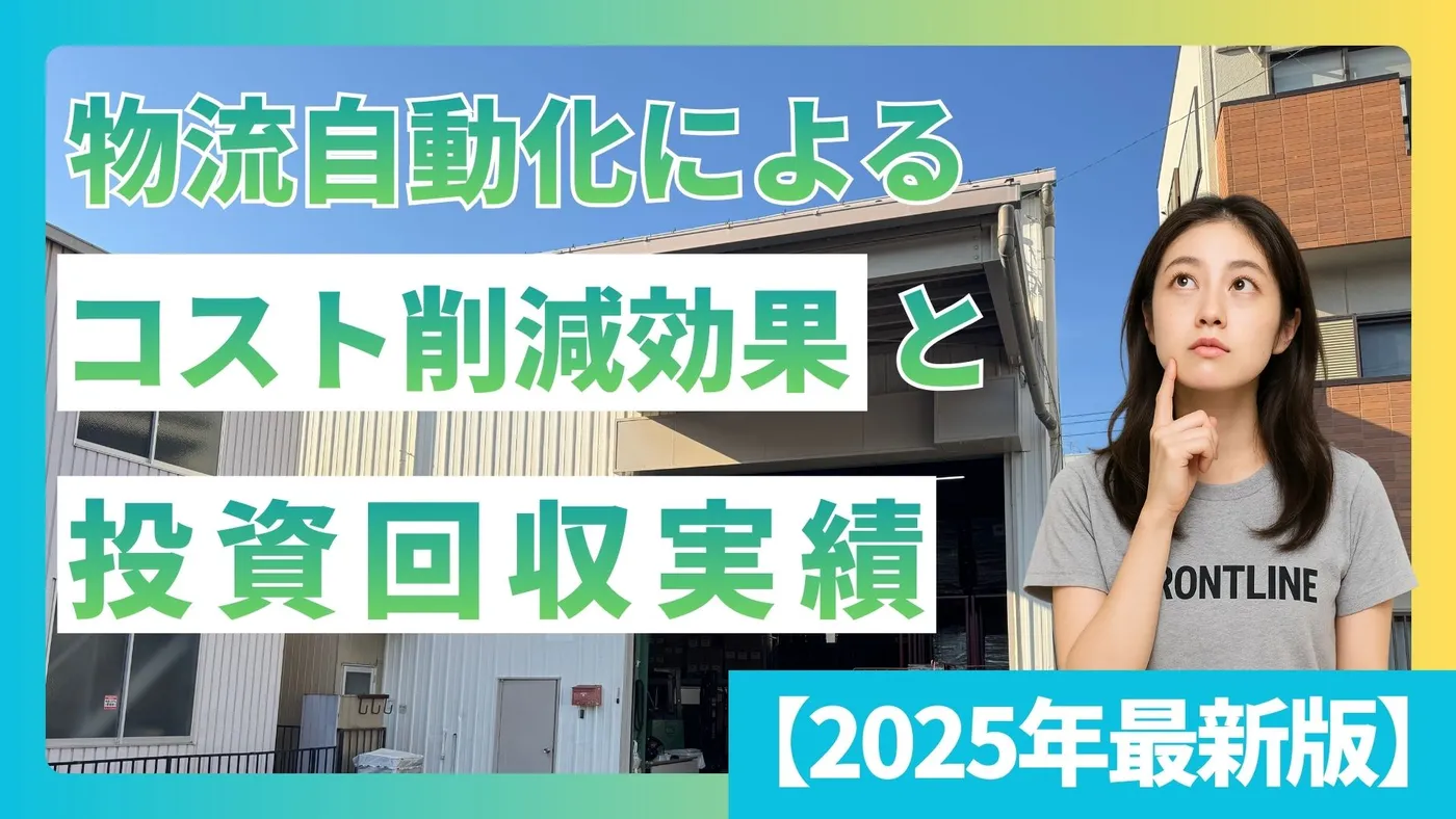 物流自動化による具体的なコスト削減効果と実証された投資回収実績【2025年最新版】