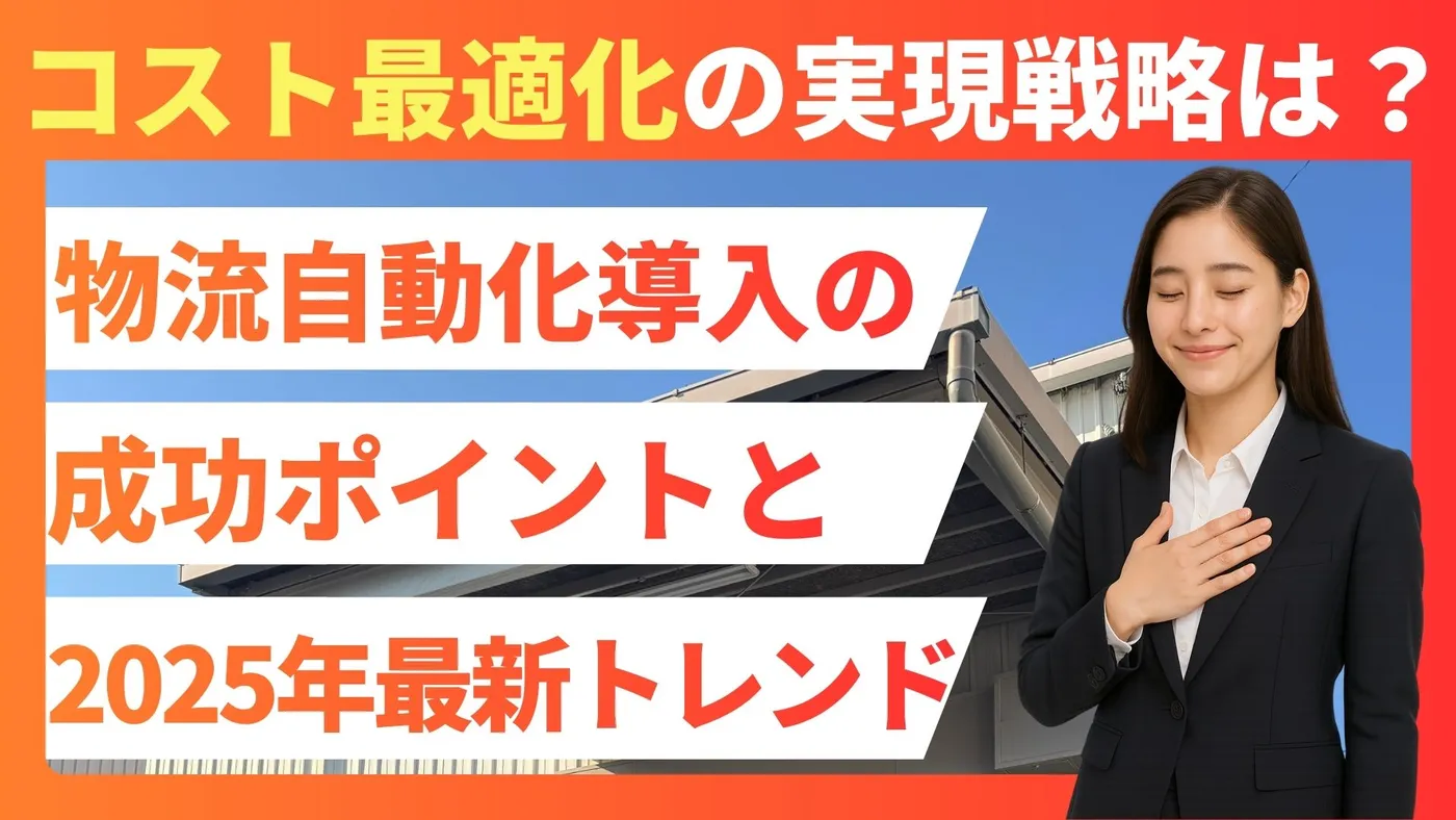 物流自動化導入の成功ポイントと2025年最新トレンド：コスト最適化の実現戦略