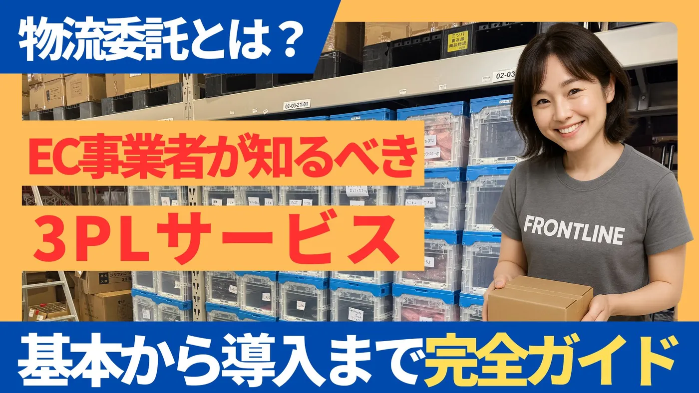 物流委託とは?EC事業者が知るべき3PLサービスの基本から導入まで完全ガイド