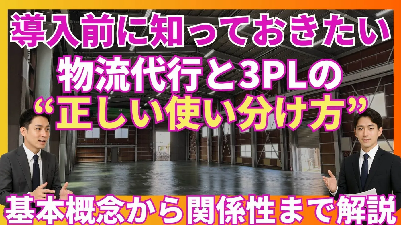 物流代行サービス導入の基礎知識と選定準備