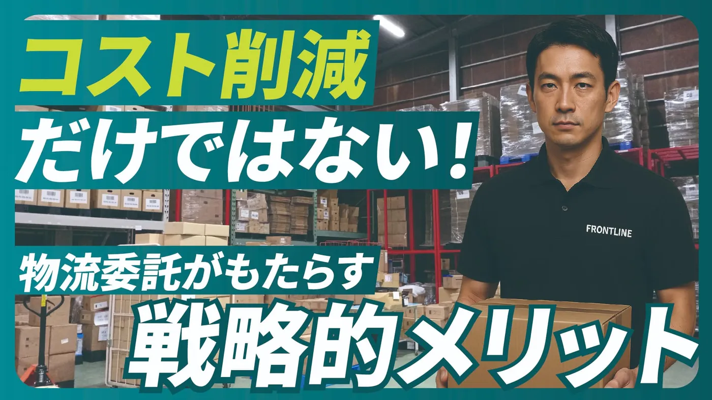 コスト削減だけではない！物流委託がもたらす戦略的メリット