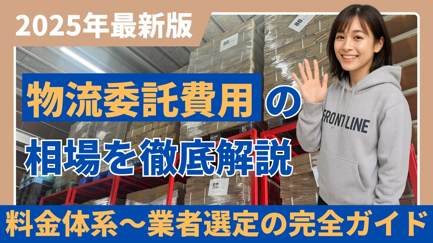 【2025年最新】物流委託費用の相場を徹底解説!料金体系から業者選定まで完全ガイド