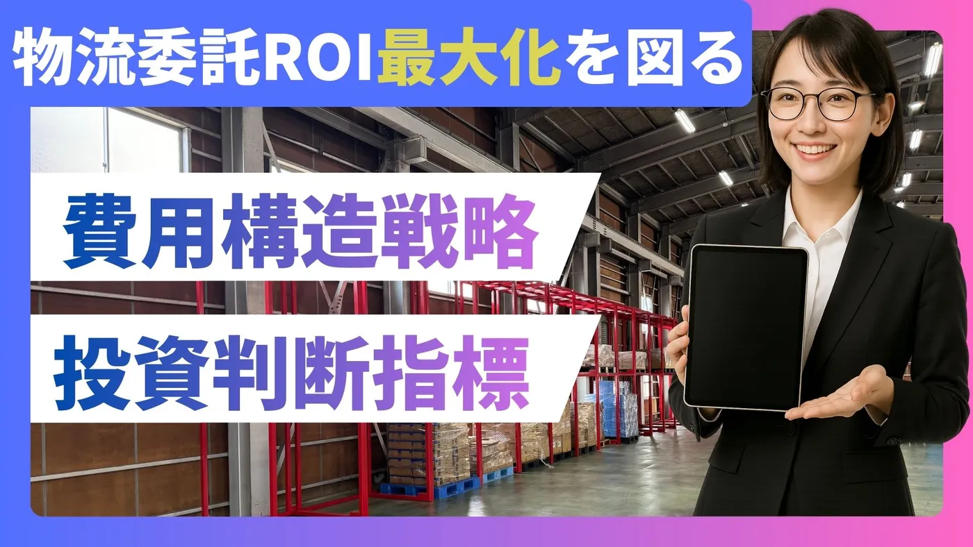 物流委託ROI最大化のための費用構造戦略と投資判断指標