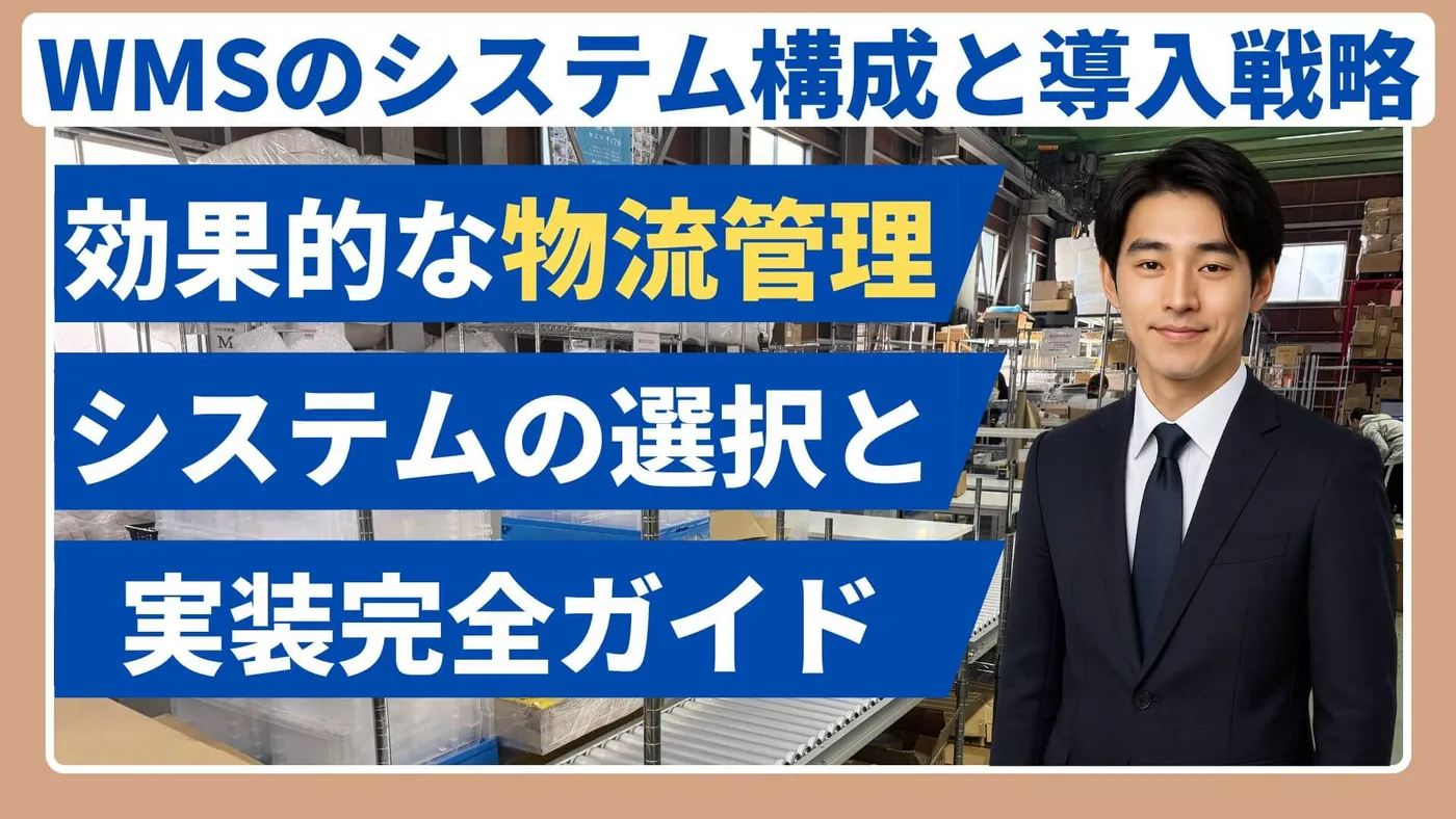 WMSのシステム構成と導入戦略：効果的な物流管理システムの選択と実装完全ガイド