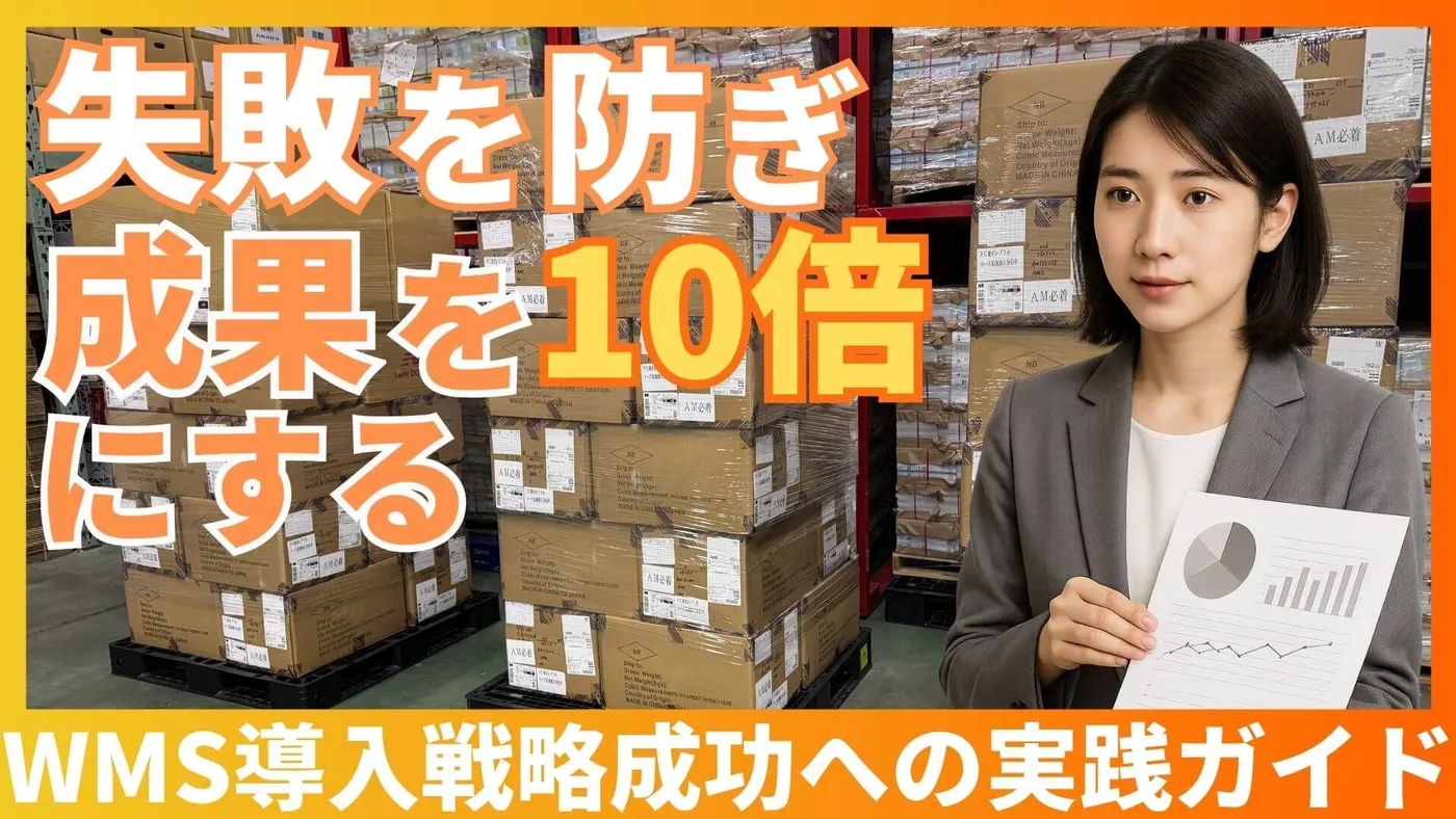 WMS導入失敗から学ぶ!EC事業者のためのリスク回避と成功への実践ガイド